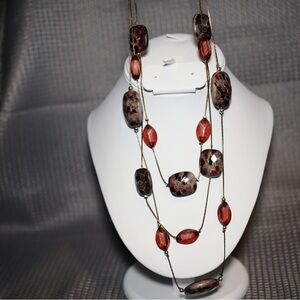 Elegant Multi-Color Beaded Necklace